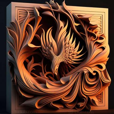 3D model flaming (STL)